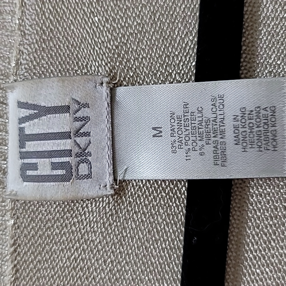 Long Sleeved Gold Sweater With Glitter. EUC - Picture 2 of 9